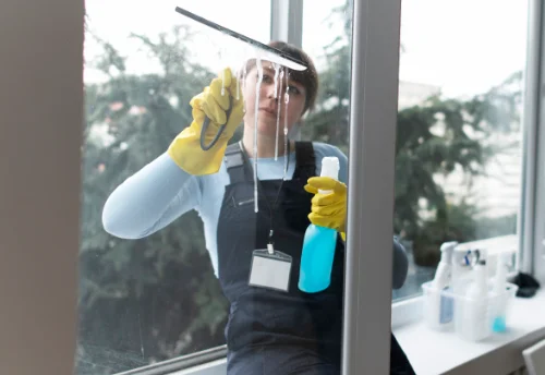 Nettoyage de vitres intérieures et extérieures à Buziet